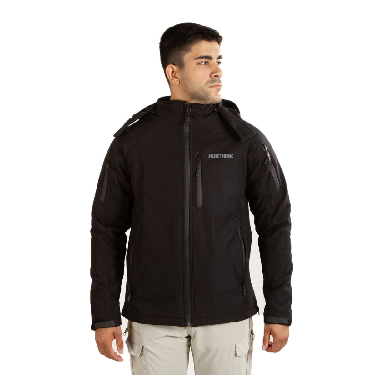 Hunthink Softshell Mont Siyah